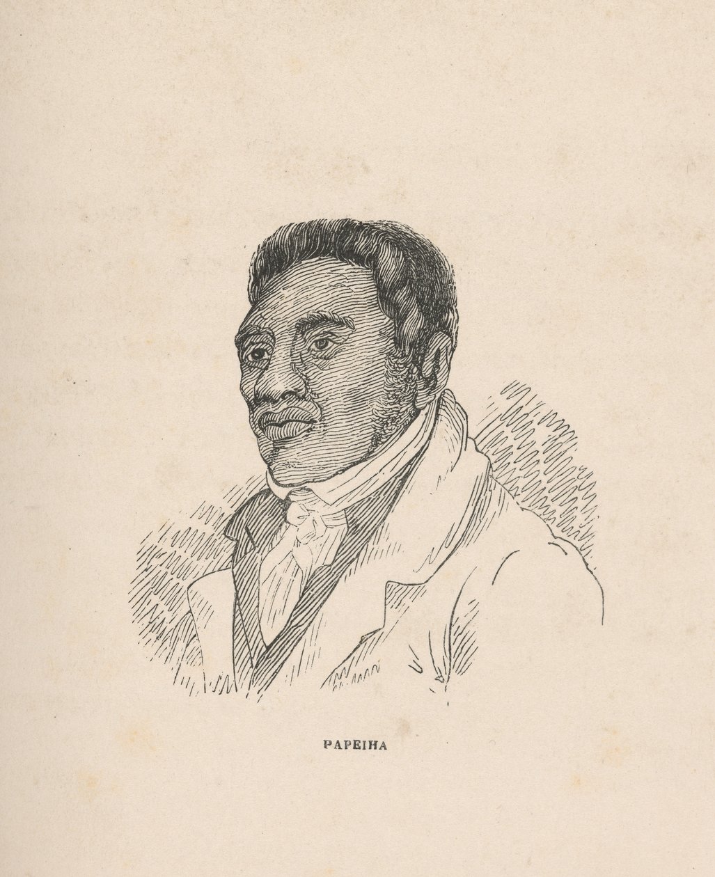 En berättelse om missionärsverksamheten på Söderhavsöarna, ca 1837 (papper) av John Williams