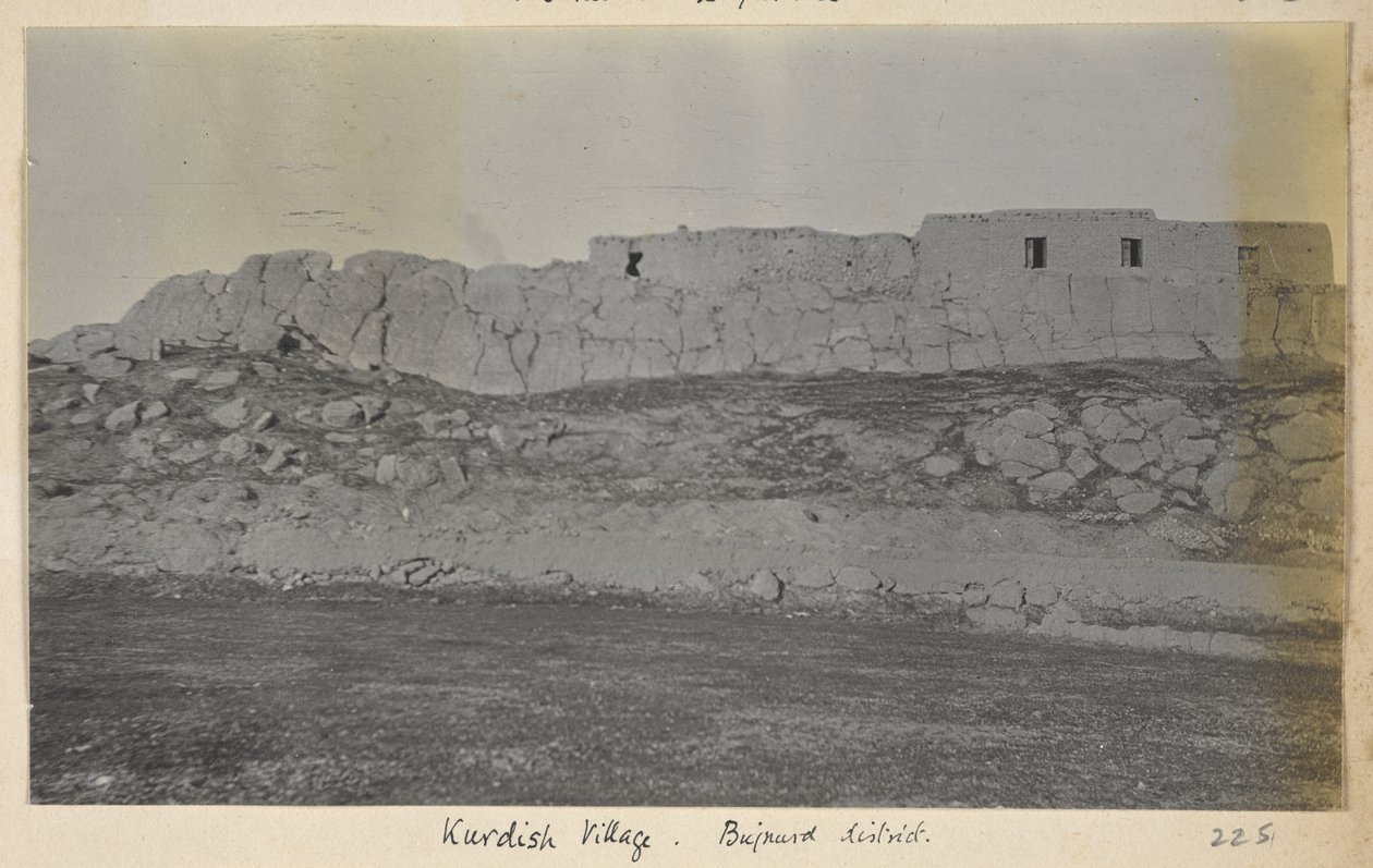 Razavi Khorasan-provinsen, Iran, ca 1908 (s/v-foto) av John Williams Watson