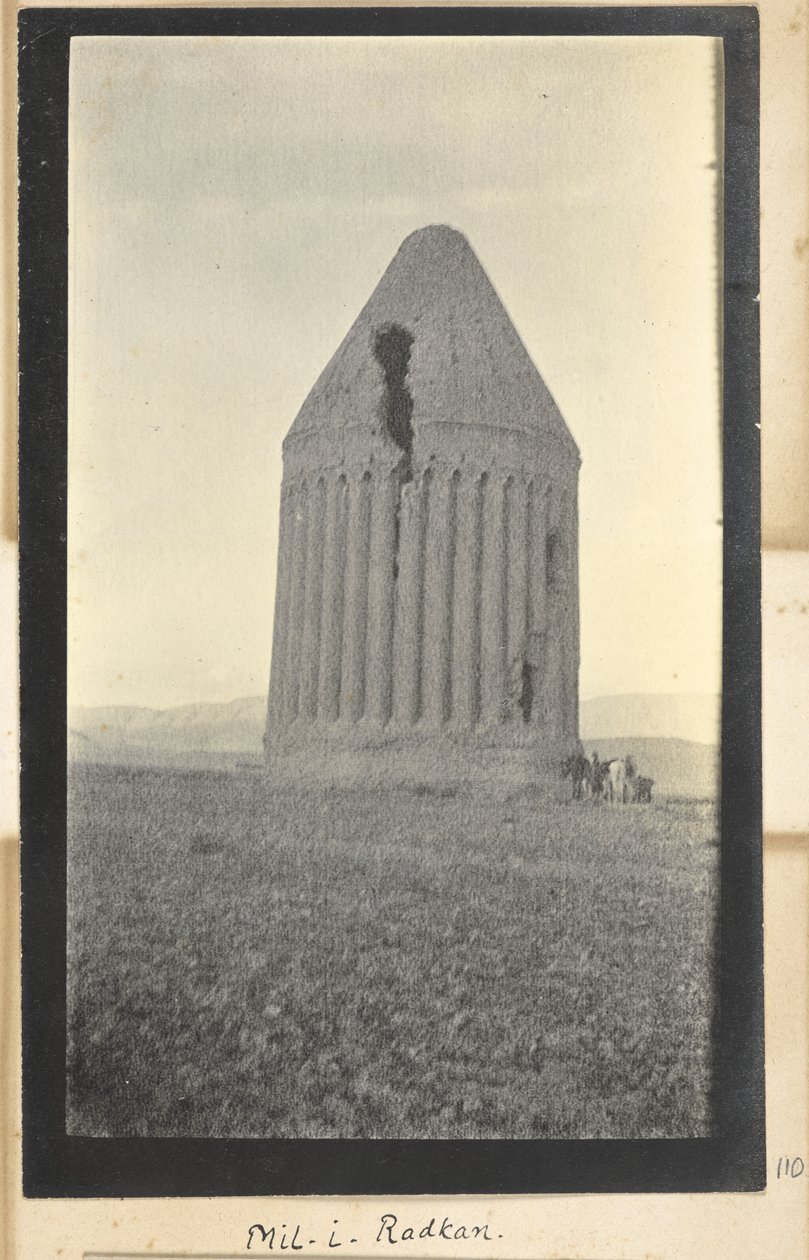 Razavi Khorasan-provinsen, Iran, ca 1908 (s/v-foto) av John Williams Watson