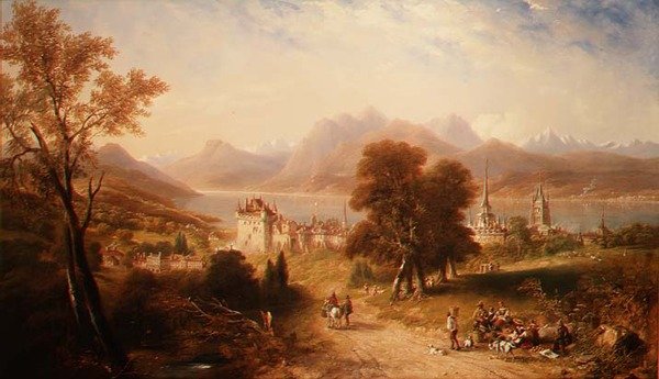 Luzernsjön av John Wilson Carmichael