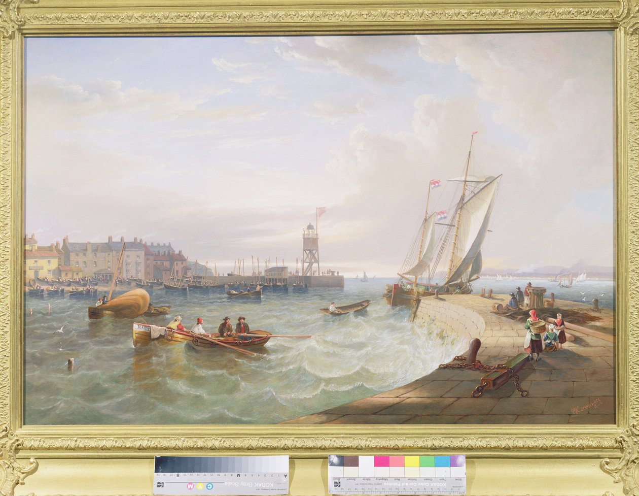 Hamnen i Hartlepool av John Wilson Carmichael