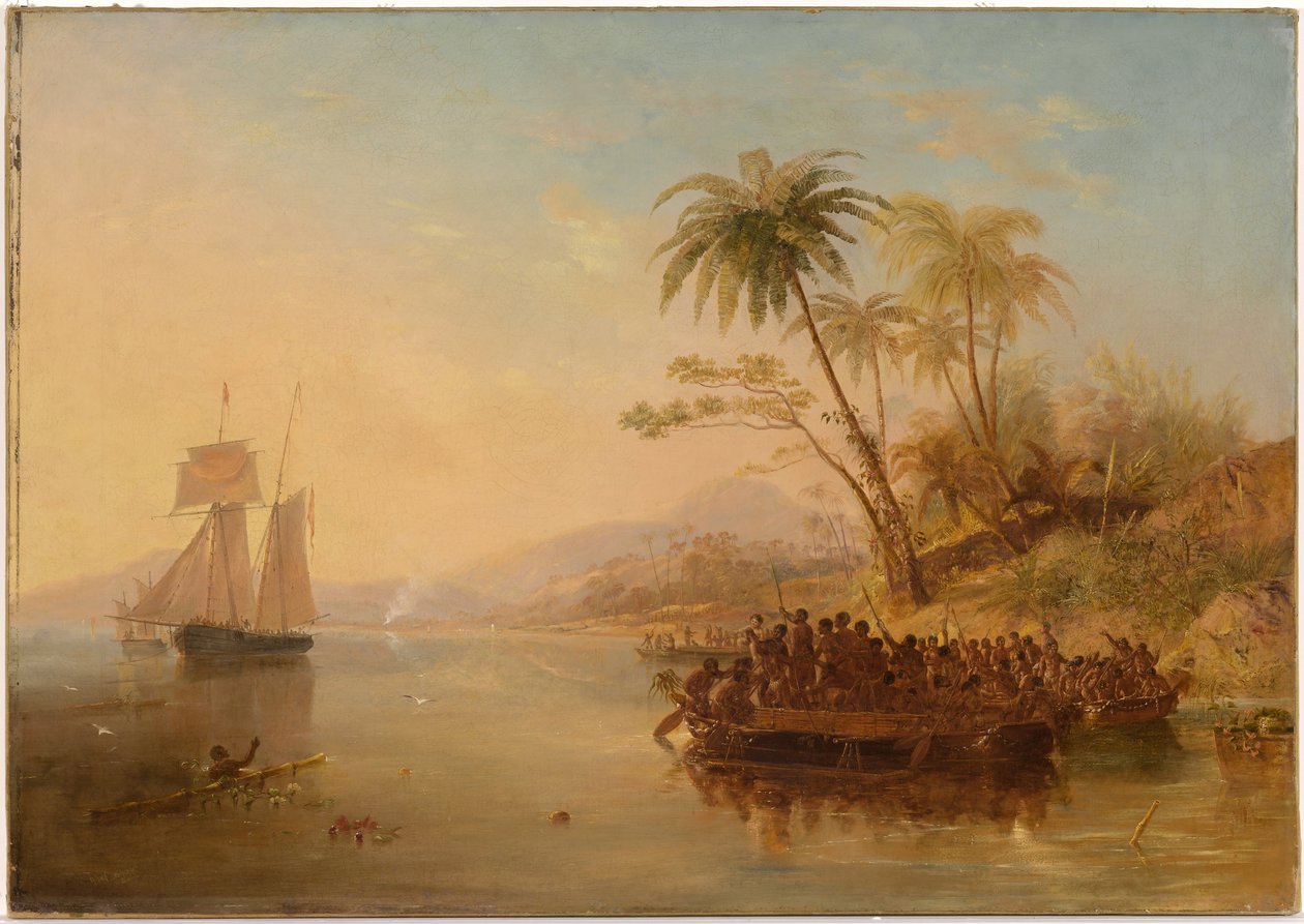 Räddningen av William DOyly, 1841 av John Wilson Carmichael