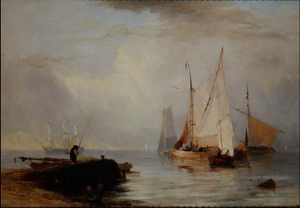 Fiskescen i norra England av John Wilson Ewbank