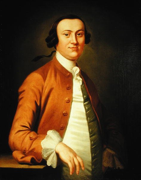 Porträtt av William Allen (olja på duk) av John Wollaston