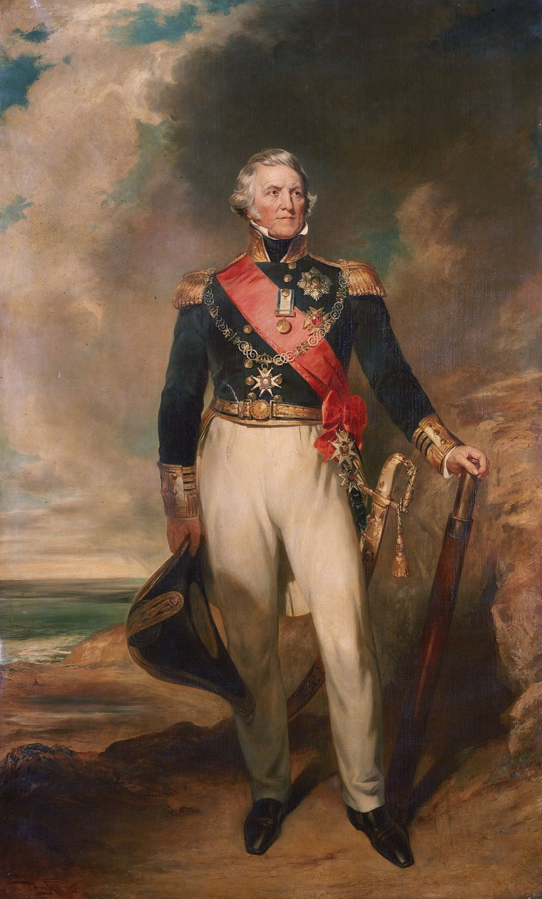 Amiral Sir Philip Charles Henderson Calderwood Durham (1763-1845) av John Wood