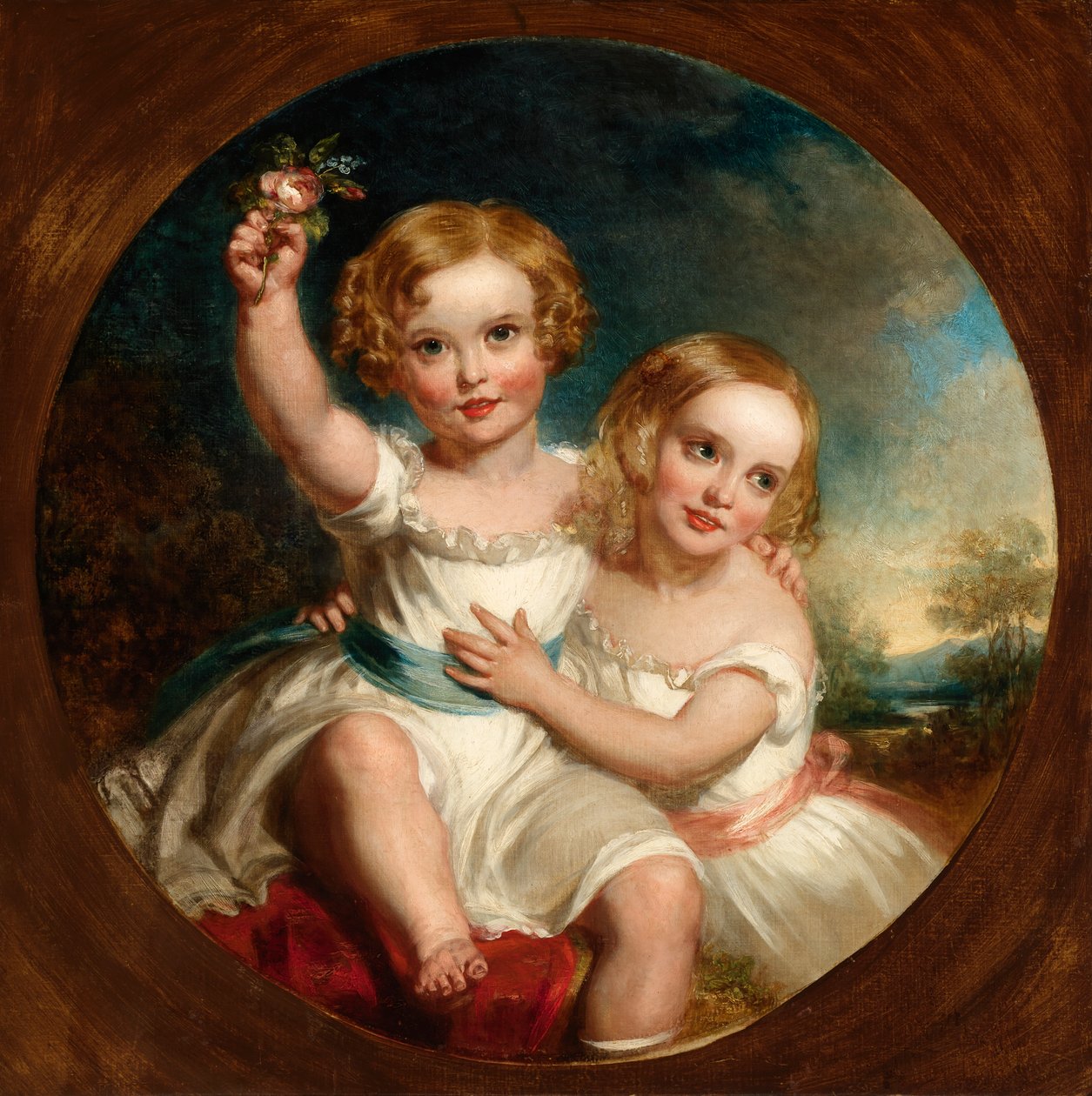 Konstnärens barn, 1847. av John Wood