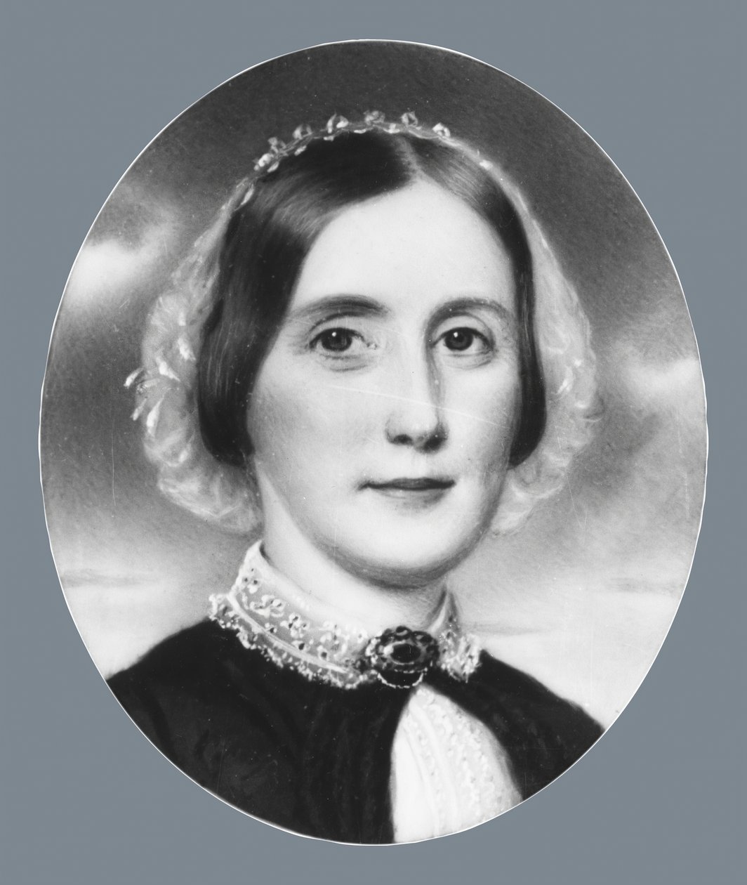 Mrs. George P. Burne, 1852. av John Wood Dodge