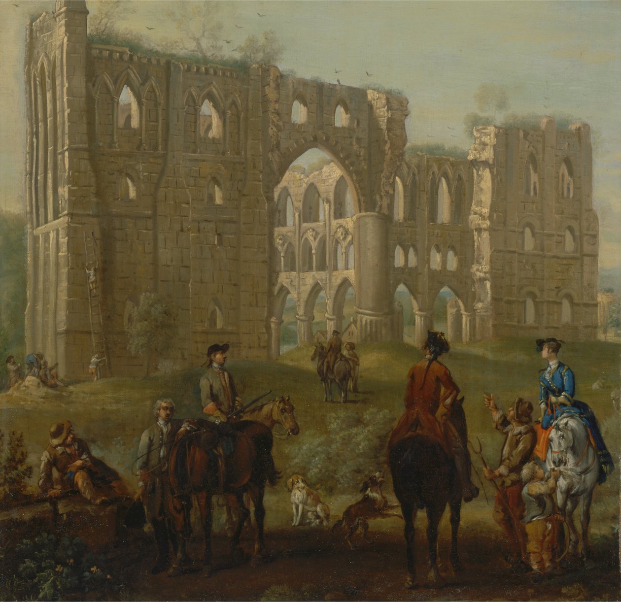 Rievaulx kloster av John Wootton