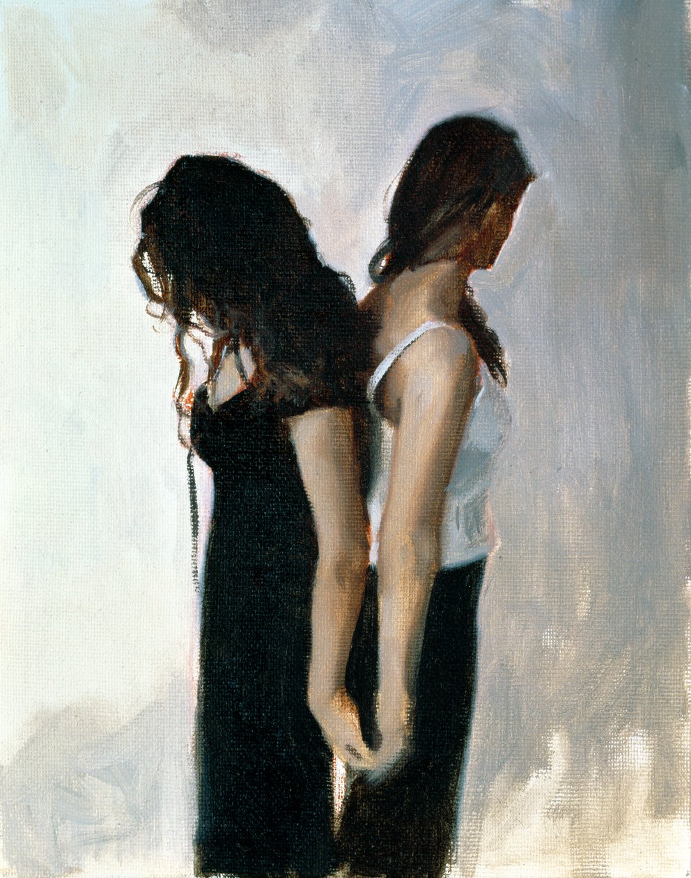 Back to Back (olja på dukskiva) av John Worthington