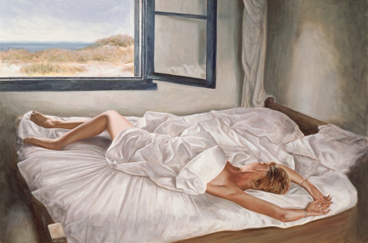 The Whispering Sea (olja på dukskiva) av John Worthington