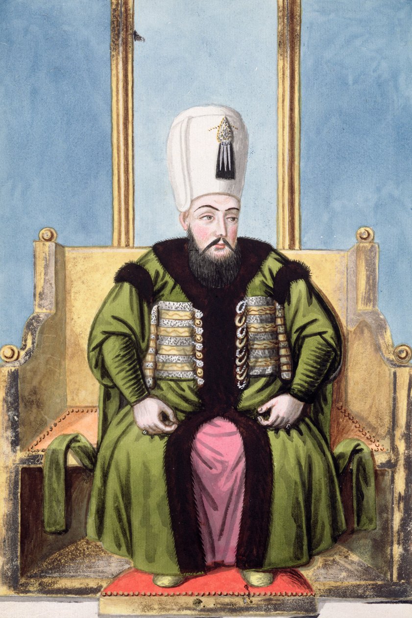 Ahmed I, ottomansk kejsare, 1808 av John Young