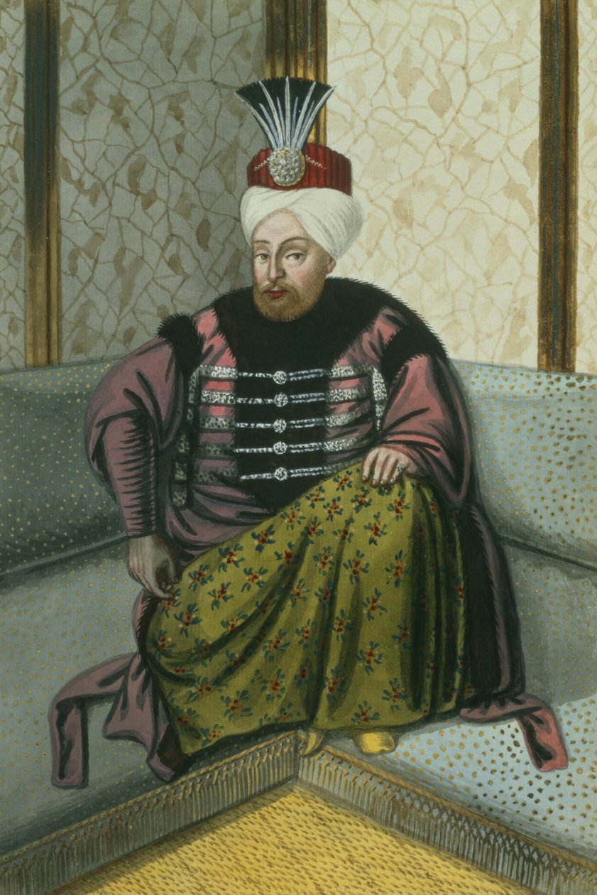 Mahomet (Mehmed) IV (1642–93) Sultan 1648–87, från ”En serie porträtt av Turkiets kejsare” av John Young