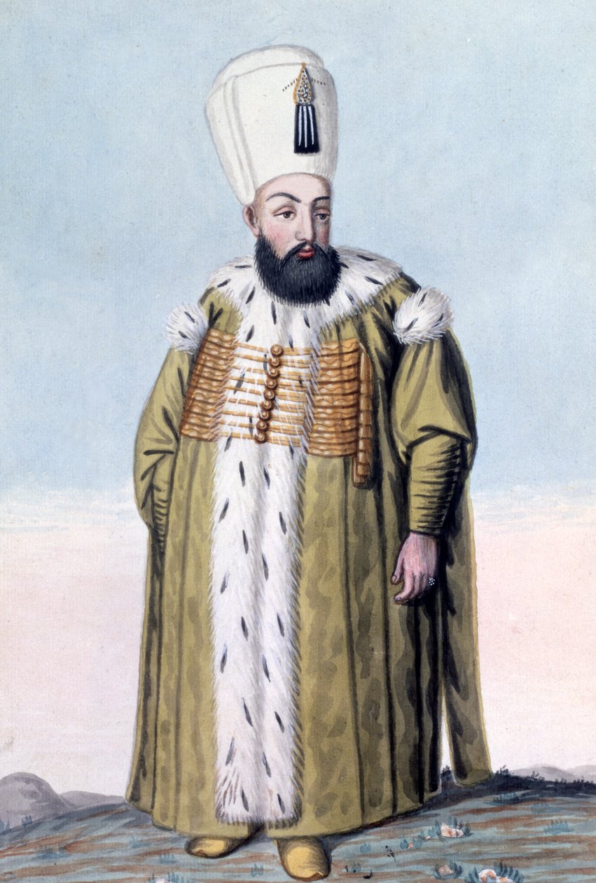 Murad III, ottomansk kejsare, 1808 av John Young