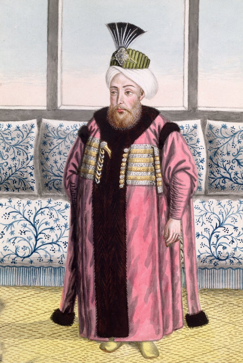 Mustafa II, ottomansk kejsare, 1808 av John Young