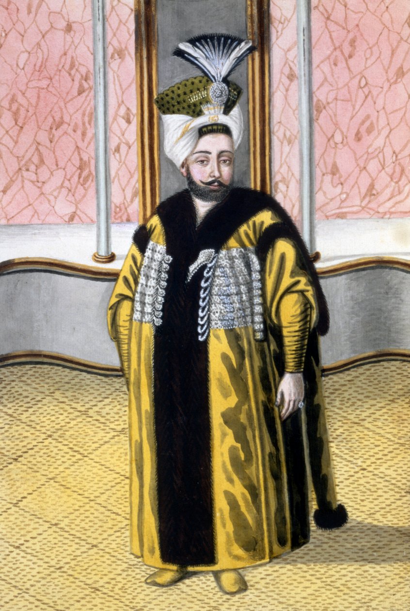 Mustafa IV, ottomansk kejsare, 1808 av John Young