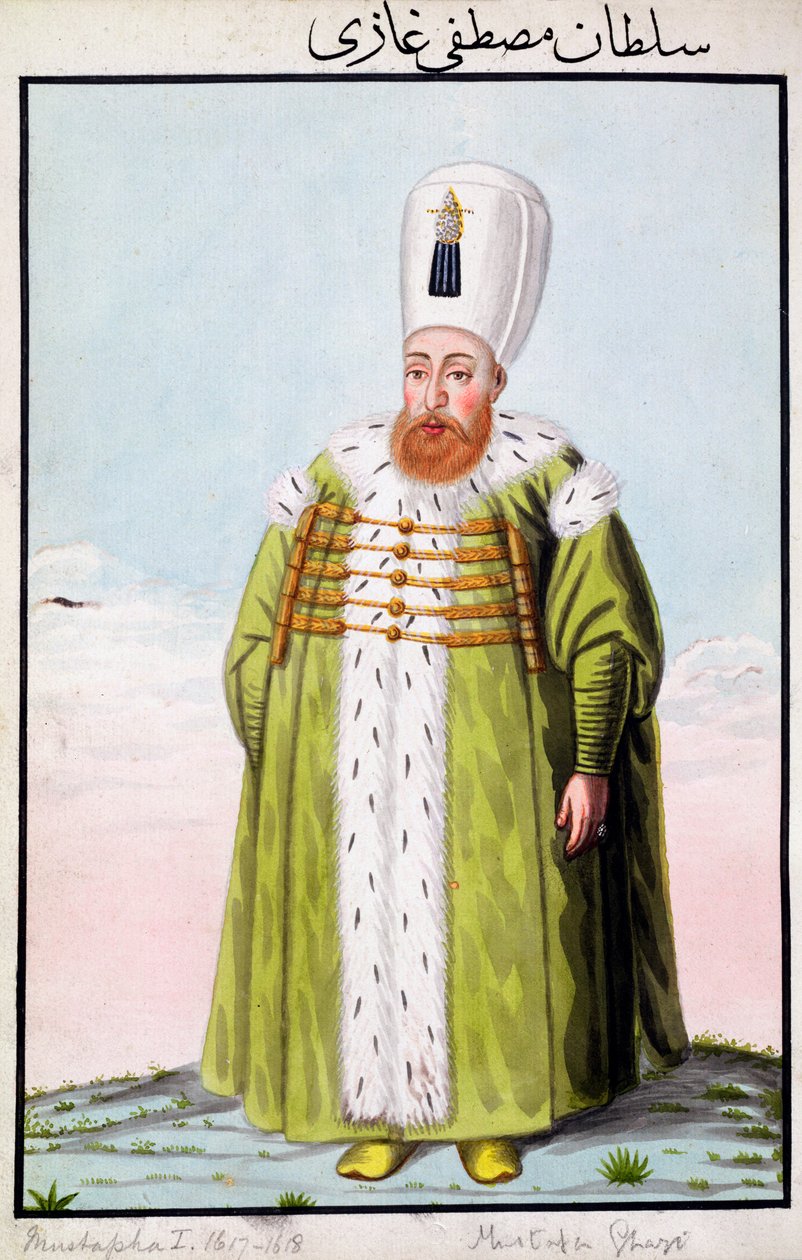 Mustafa I, ottomansk kejsare, 1808 av John Young