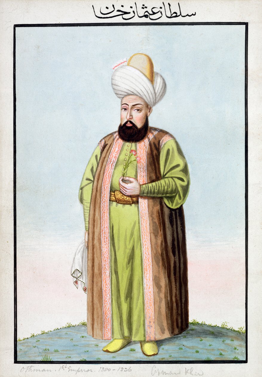 Osman I, ottomansk kejsare, 1808 av John Young