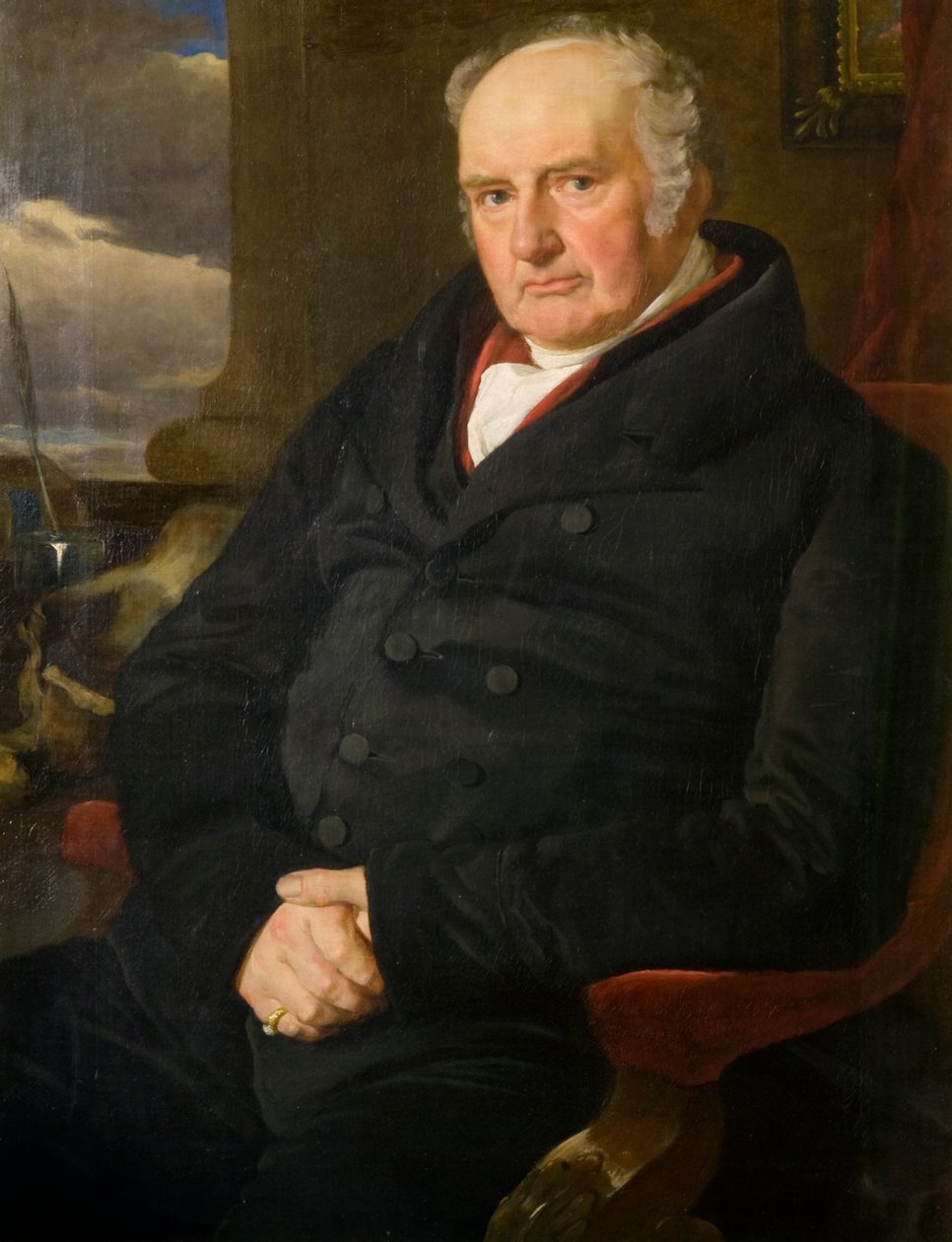 John Crichton, kirurg (1772-1860), ca 1841 (olja på duk) av John Zephaniah Bell