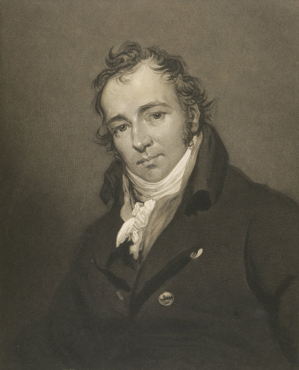 Porträtt av James Ward (1769-1859) graverad av James Ward av John after Jackson