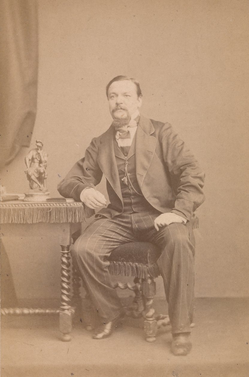 George Augustus Sala, 1860-talet. av John and Charles Watkins