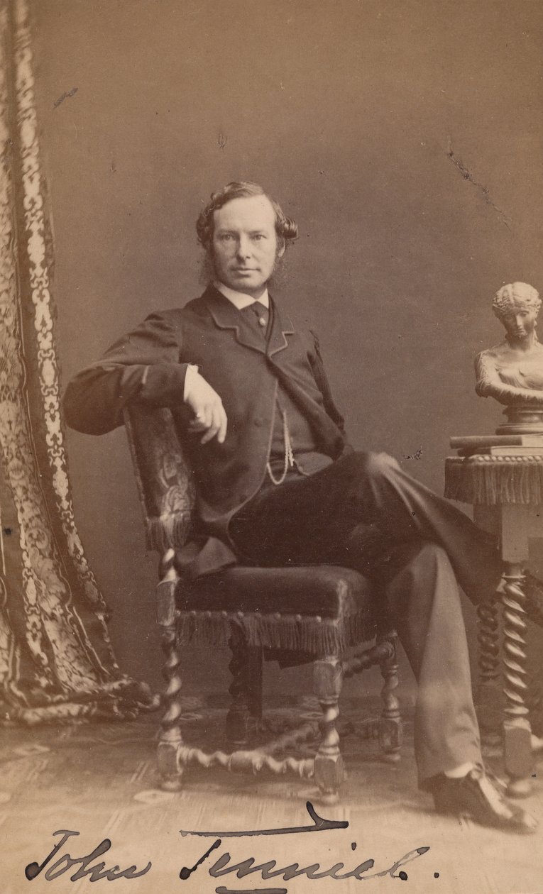 [John Tenniel], 1860-talet. av John and Charles Watkins