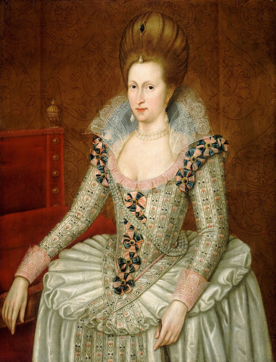 Anne av Danmark av John de (attr.to) Critz