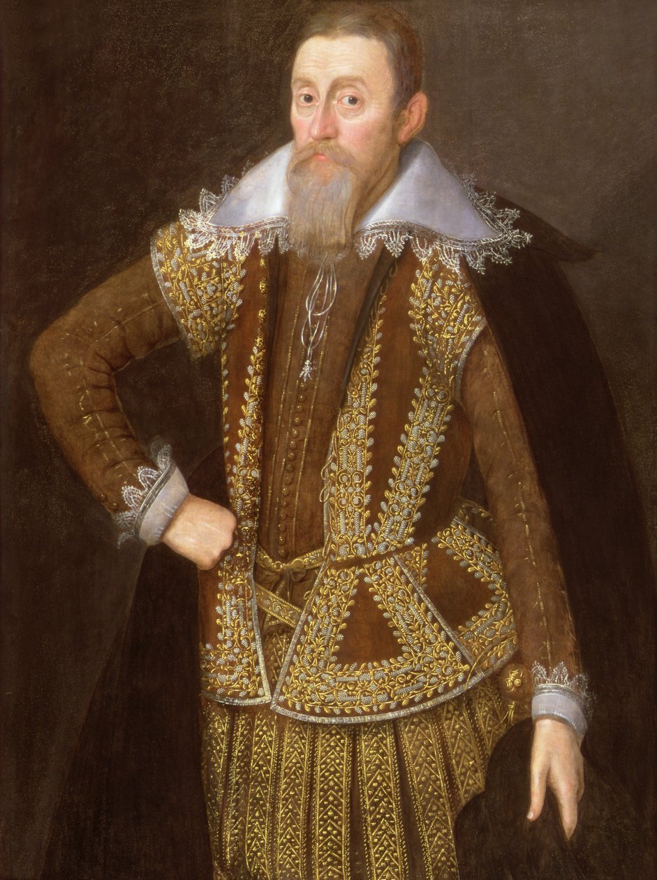 William Parker, 4:e baron Monteagle och 11:e baron Morley (1575-1622) av John de Critz