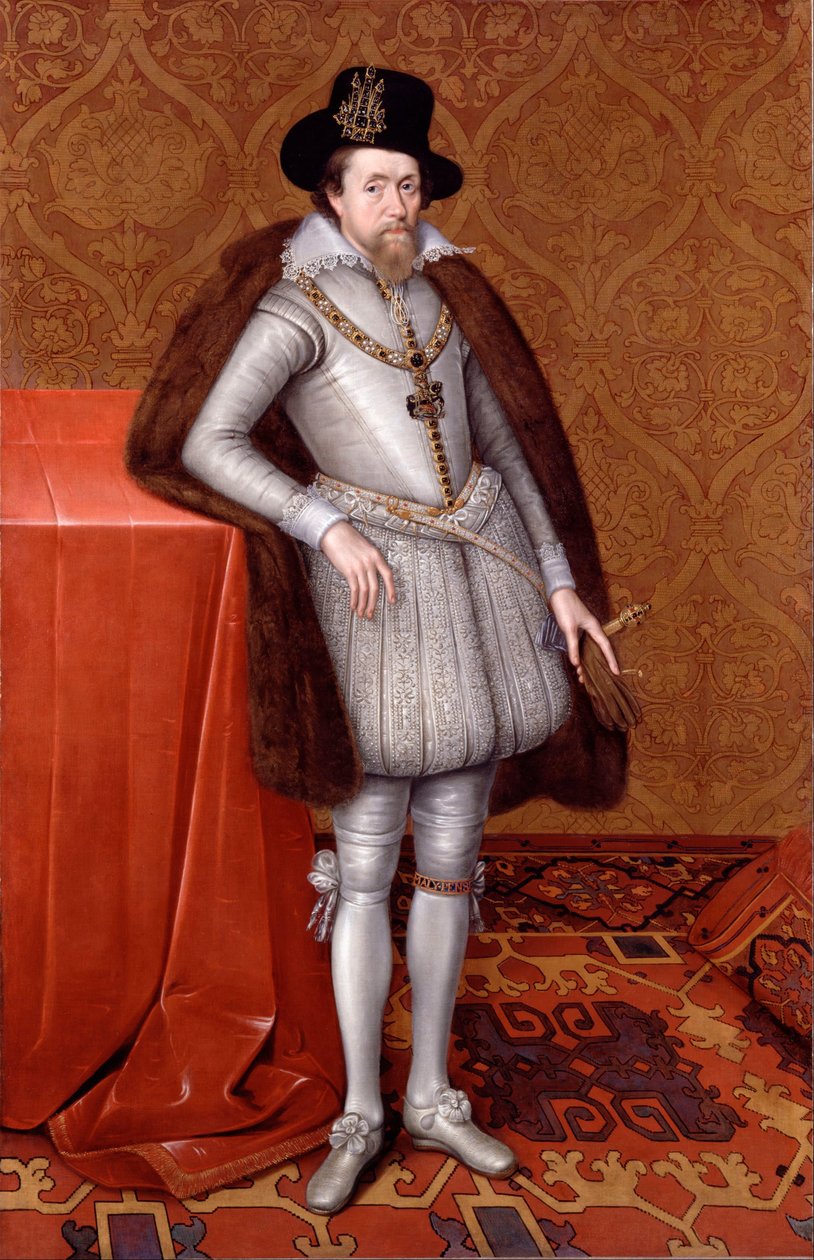 James VI och jag av John de Critz the elder
