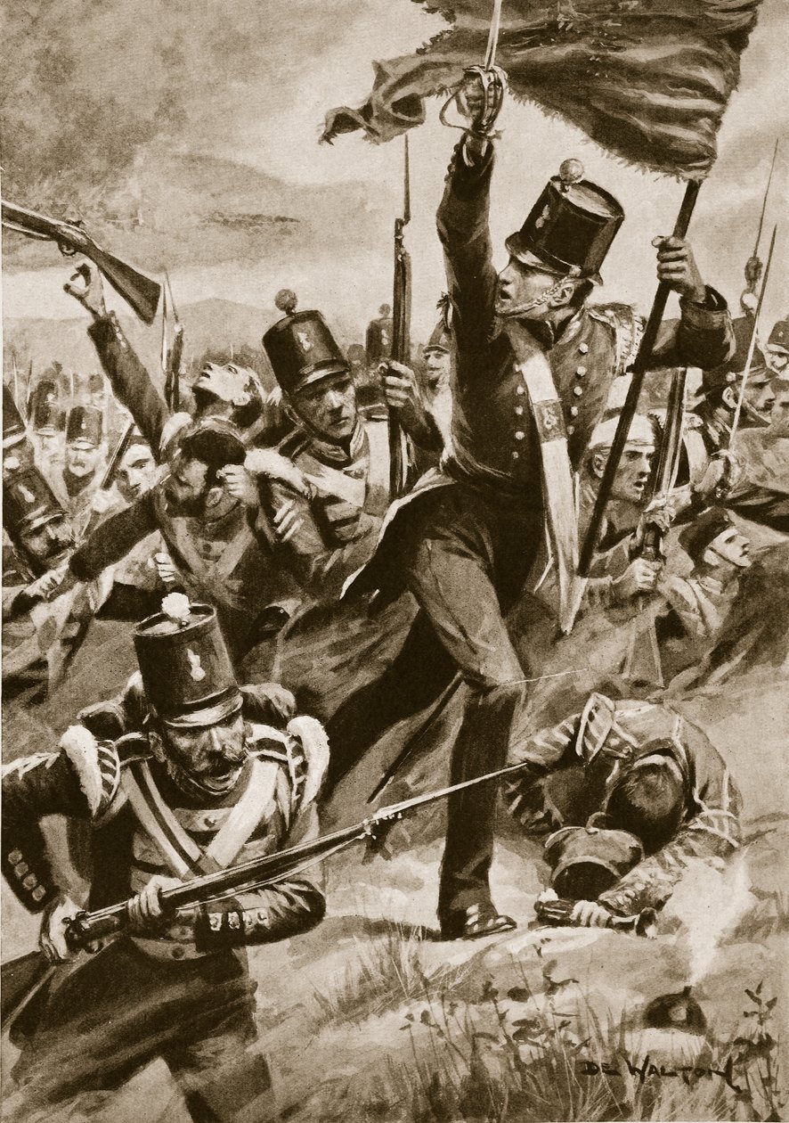 Ljusdivisionens frammarsch vid Alma den 29 september 1854 av John de Walton