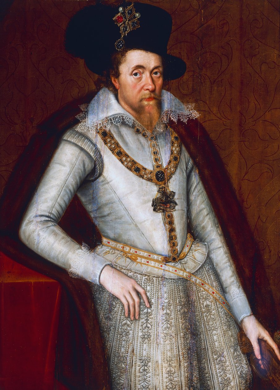 Porträtt av James Stuart (Edinburgh av John de the Elder Critz
