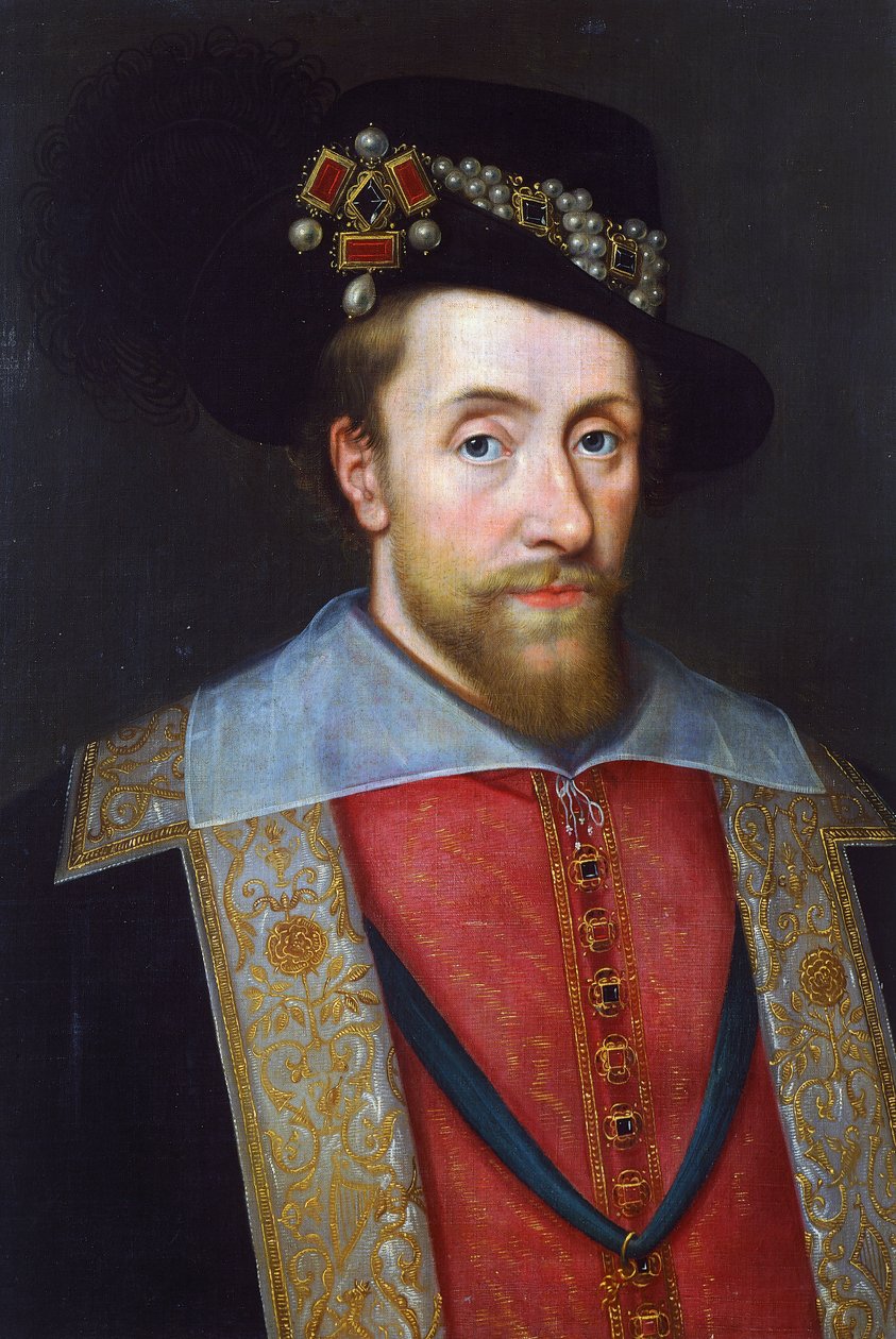 Porträtt av James Stuart (Edinburgh av John de the Elder Critz