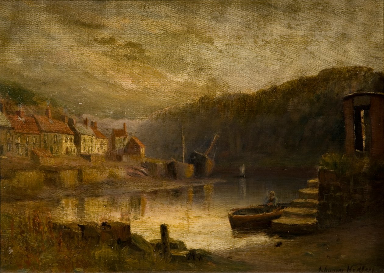 Hylton Ferry, ca 1912 av Johnson Hedley