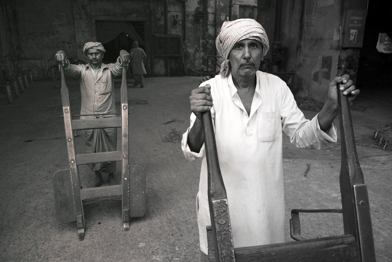 Jutefabrik, Kolkata, Indien, 2017 (foto) av Jon Nicholson