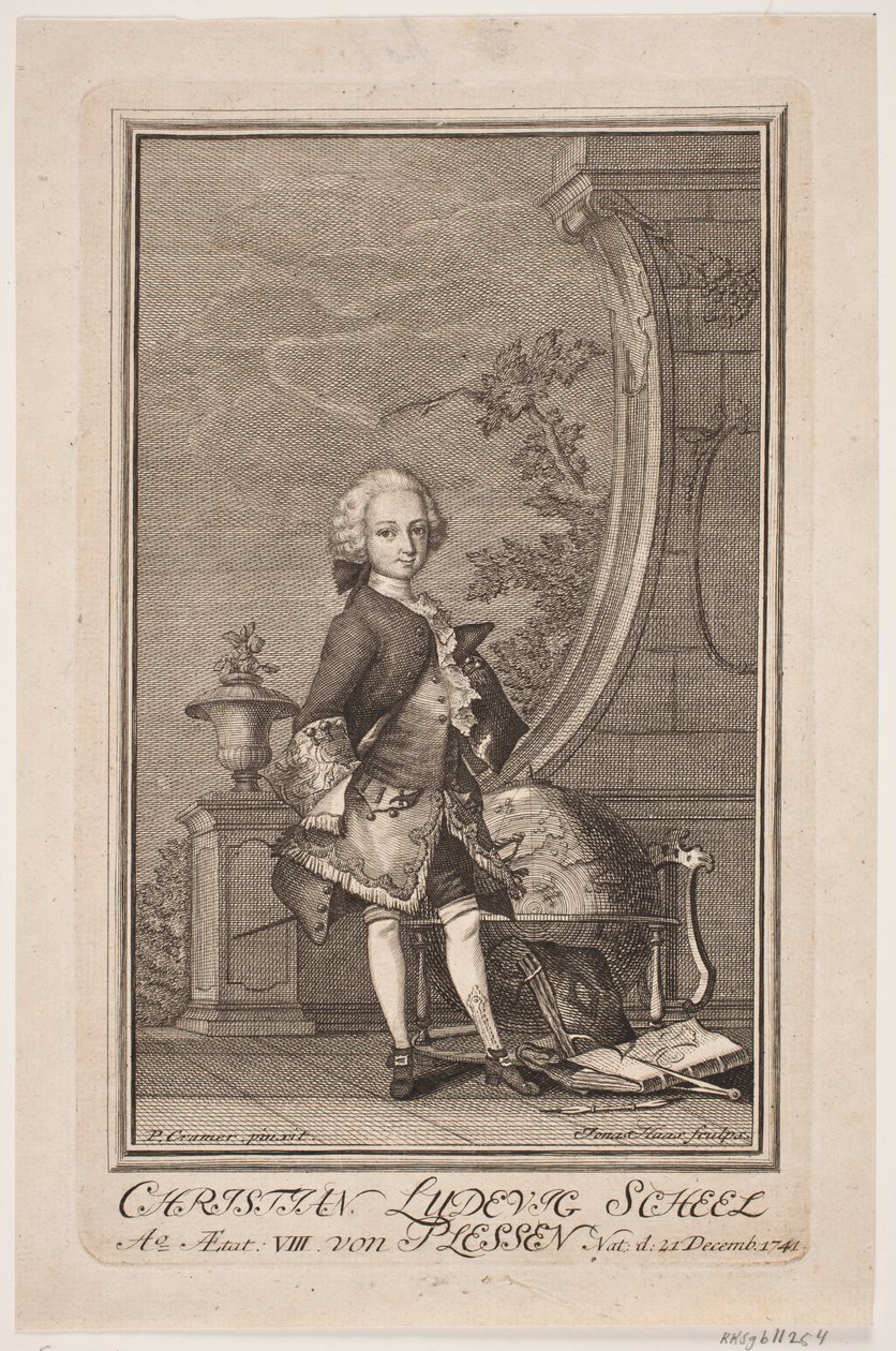Christian Ludvig Scheel von Plessen av Jonas Haas
