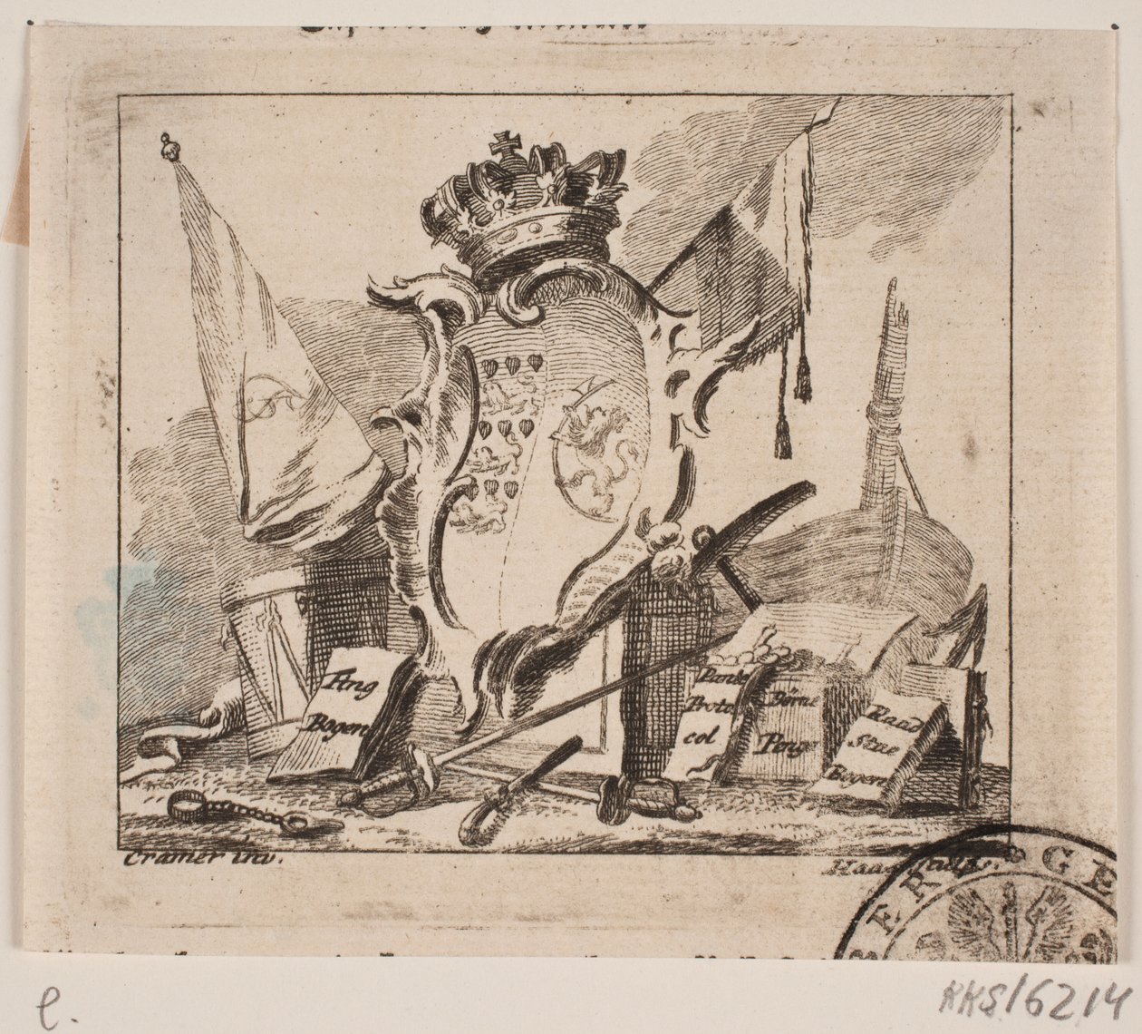 Vinjett "Royal Rescripts" av Jonas Haas