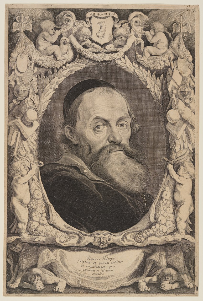 Hendrick Goltzius av Jonas Suyderhoef