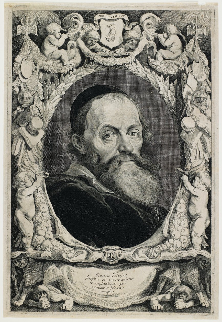 Hendrik Goltzius av Jonas Suyderhoef