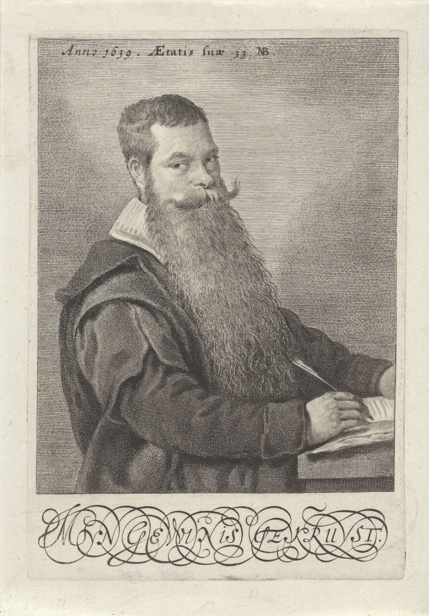 Porträtt av Nicolaes Bodding van Laer av Jonas Suyderhoef