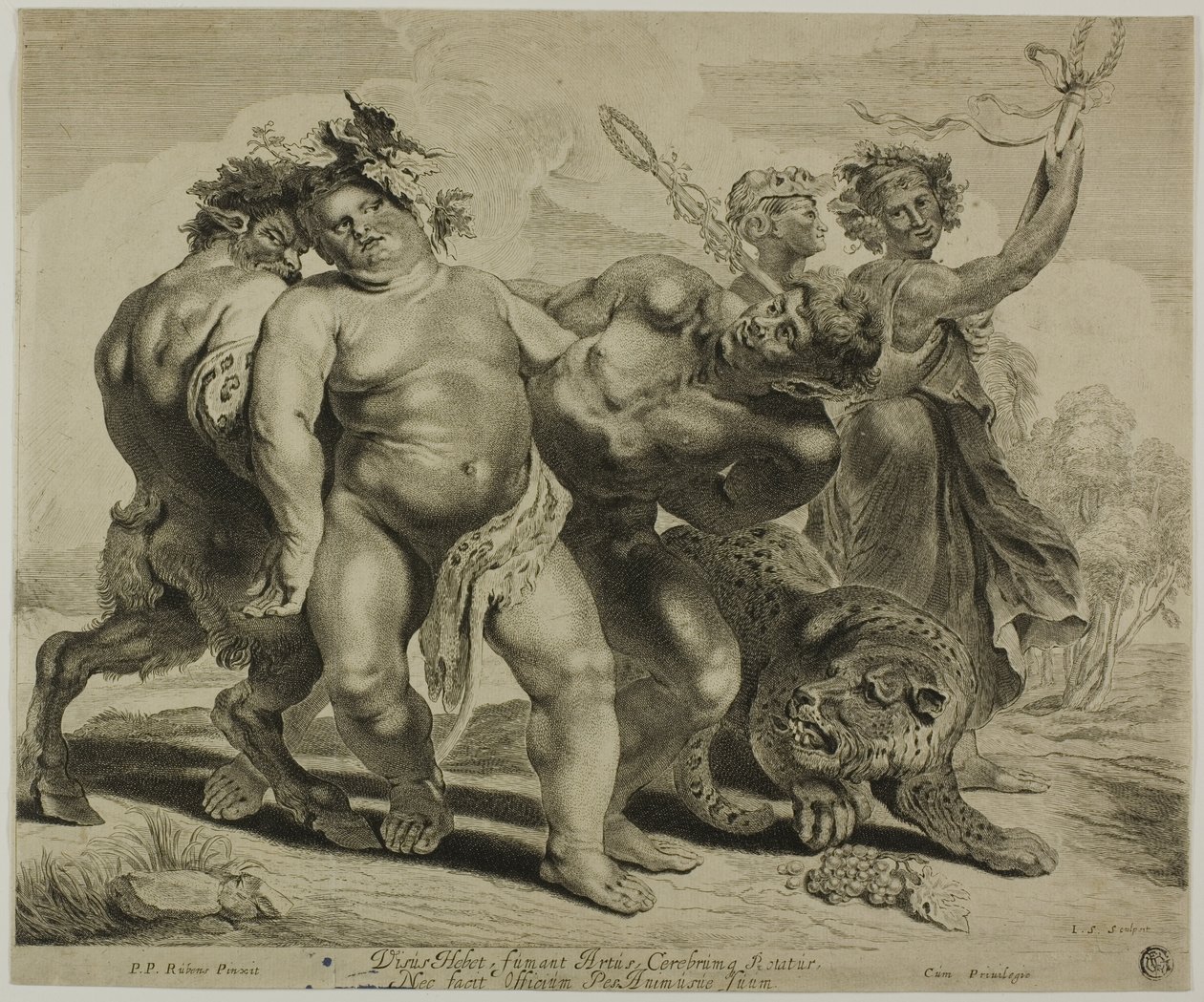 Bacchus triumf av Jonas Suyderhoef
