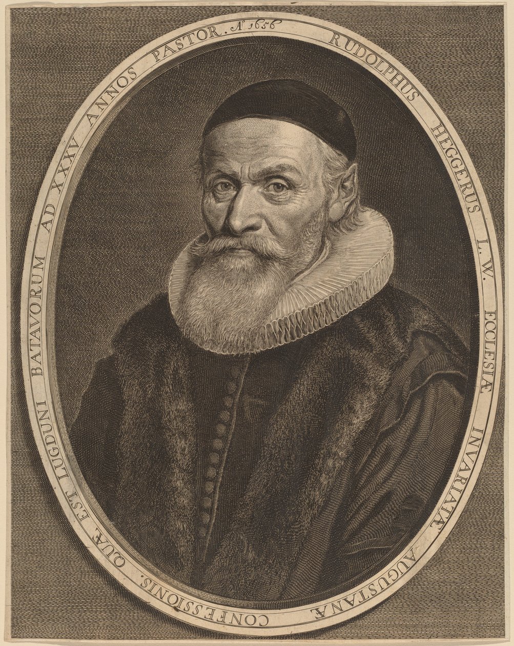 Rudolf Hegger av Jonas Suyderhoff after Jan de Vos