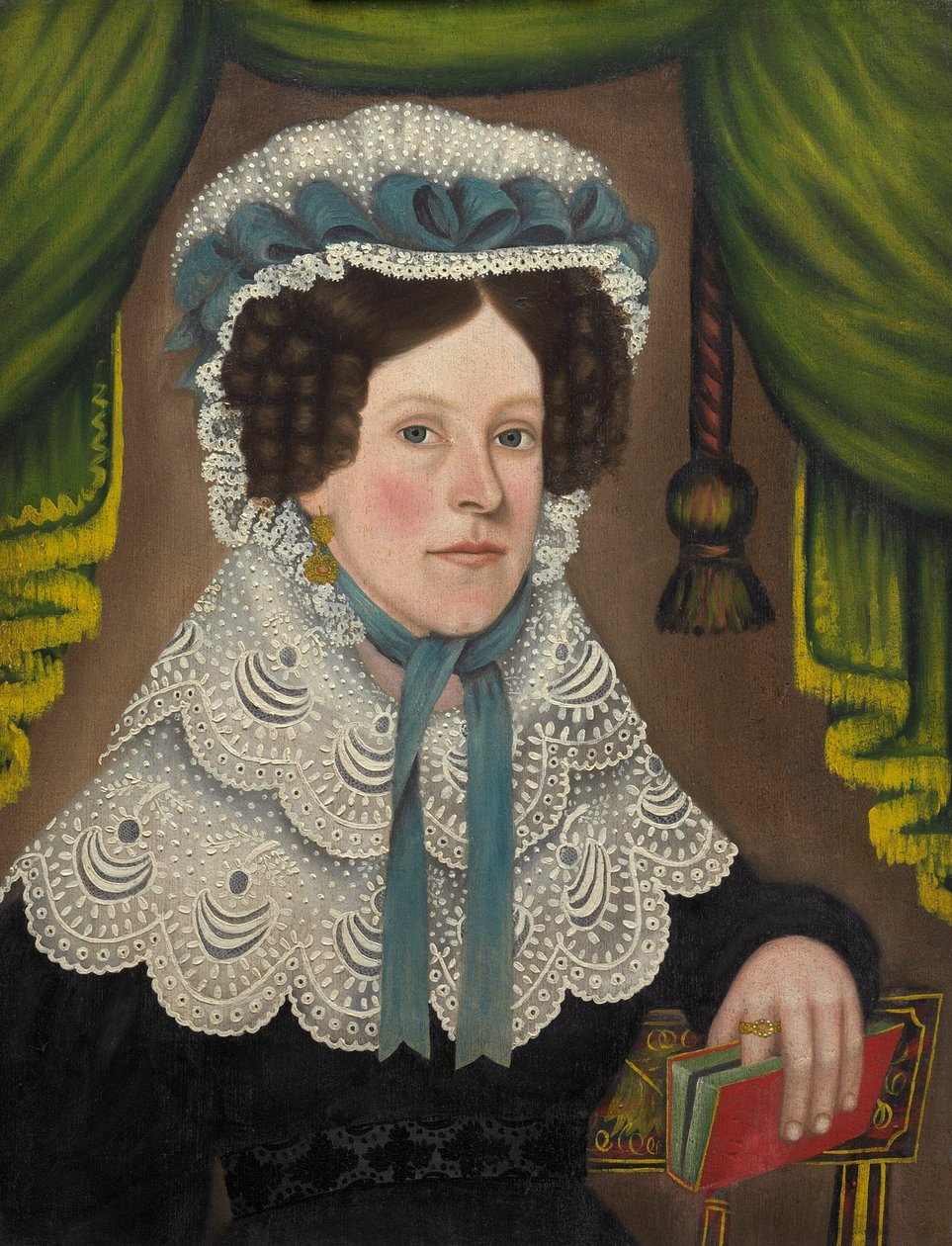 Kvinna med en bok, 182730. av Jonas Welch Holman