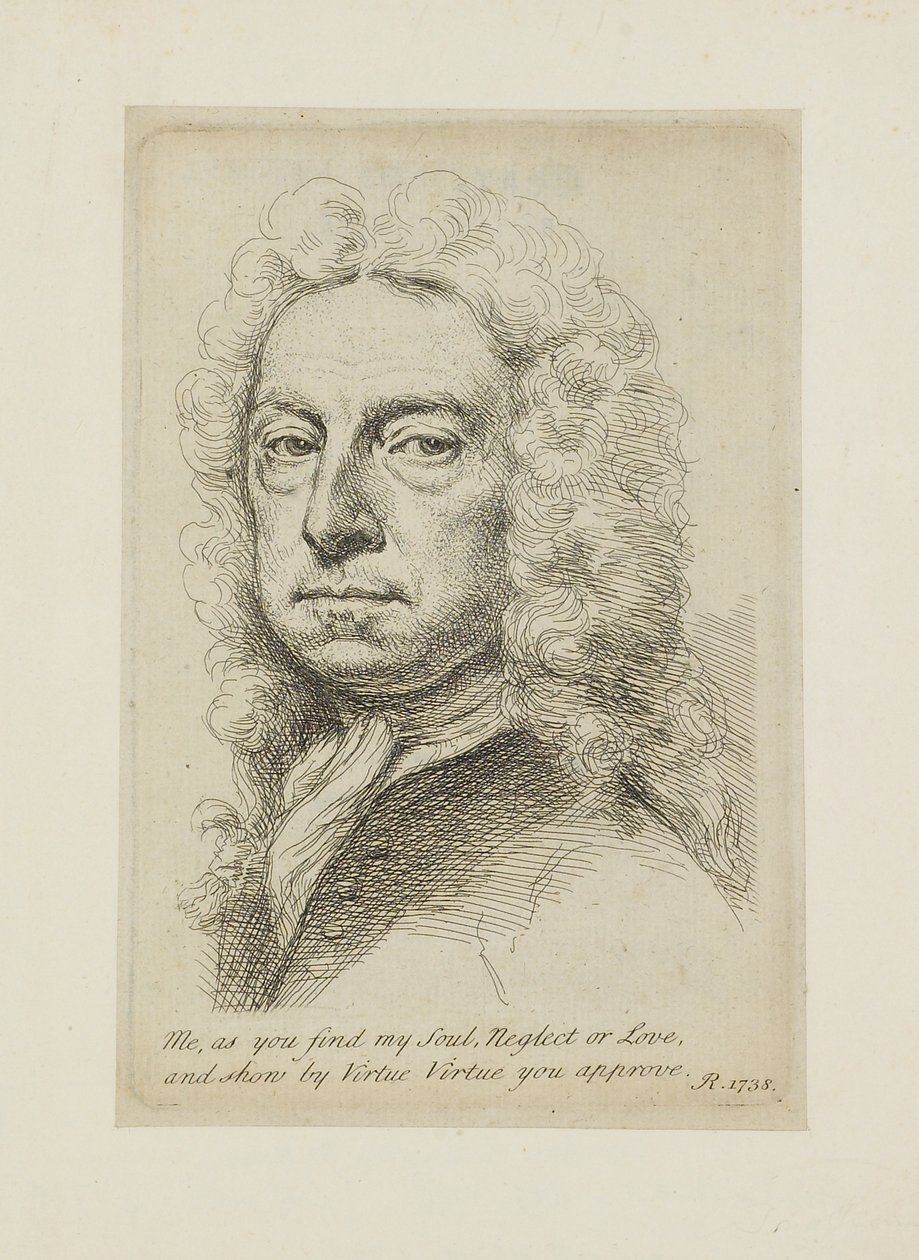 Självporträtt, 1738 av Jonathan Richardson
