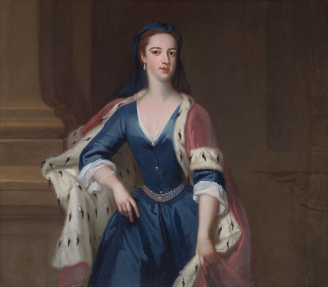 Lady Anne Cavendish (dotter till Elihu Yale ) av Jonathan Richardson