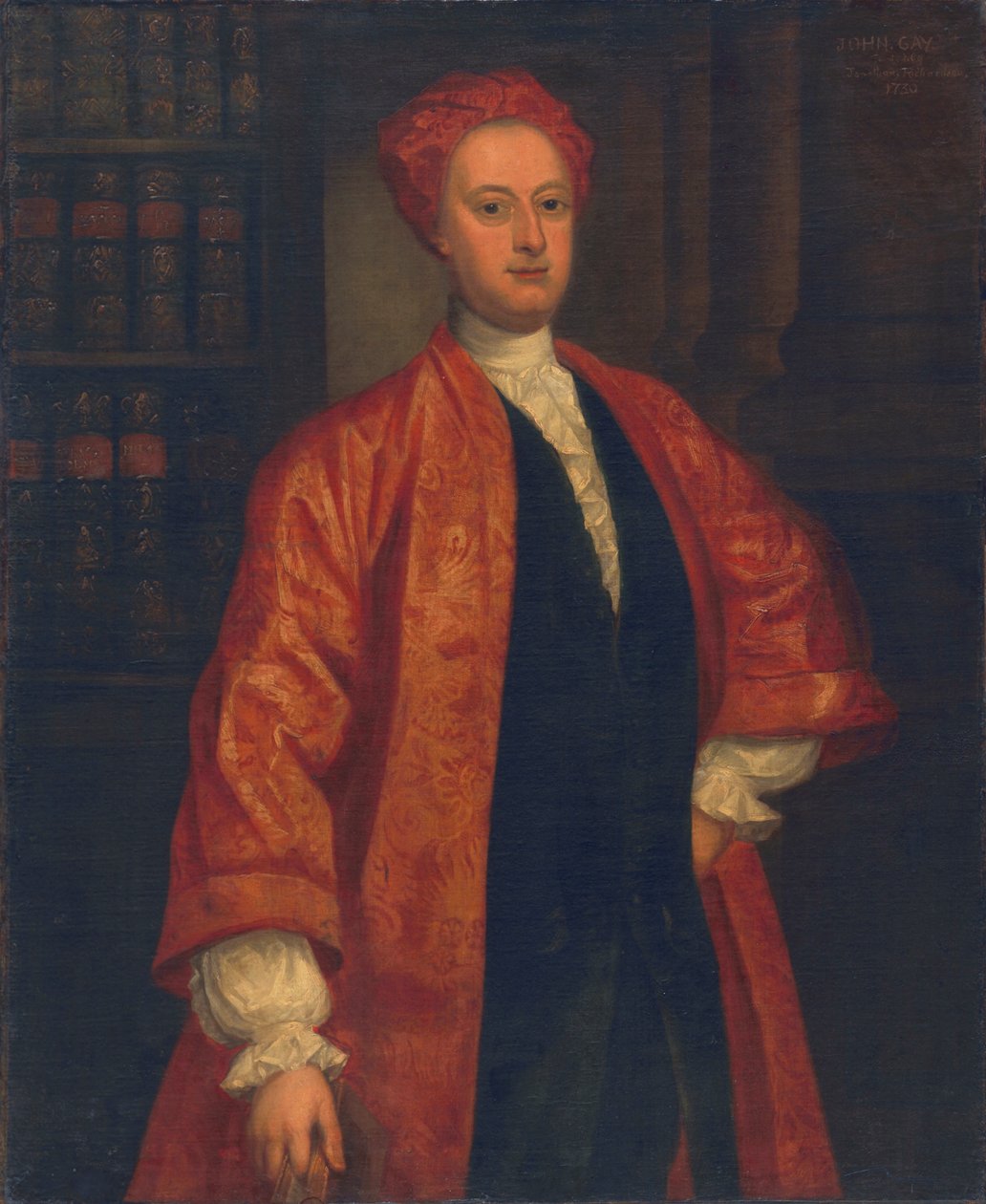 Okänd man, kallad John Gay av Jonathan Richardson