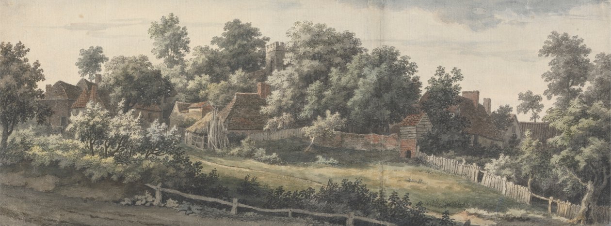 Harbledown, en by nära Canterbury av Jonathan Skelton