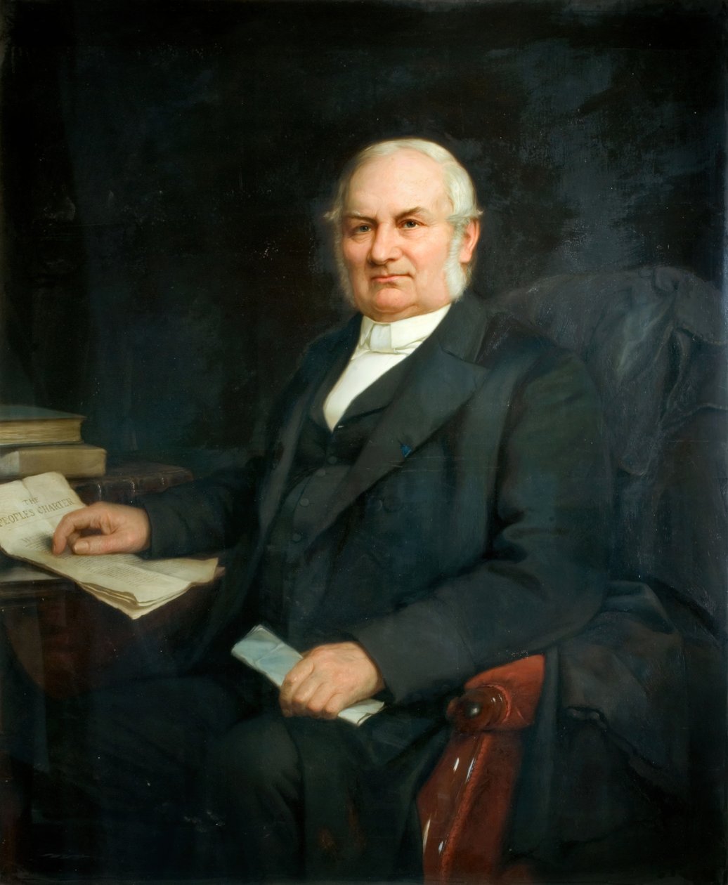 Porträtt av pastorn Arthur G. O