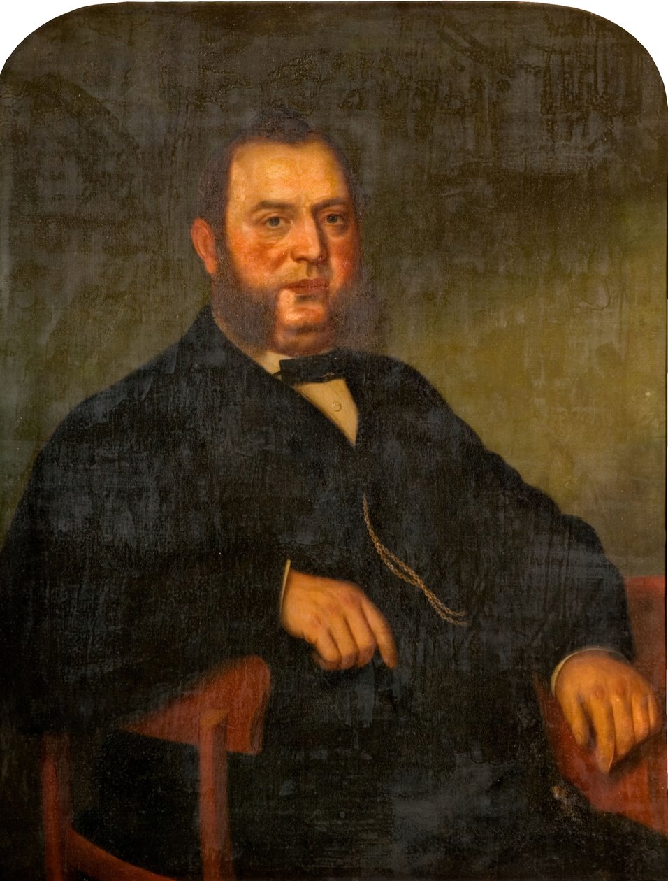 Porträtt av George Haynes, 1850-1900. av Jonathon Pratt