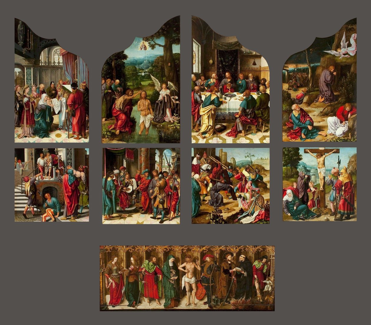 Saint Reinhold -altaret av Joos van Cleve