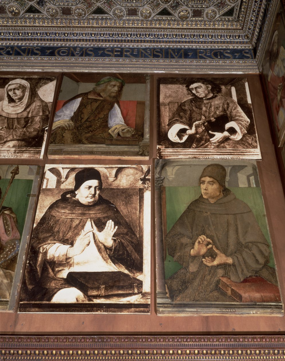 Studien av Federigo da Montefeltro, hertig av Urbino av Joos van Gent