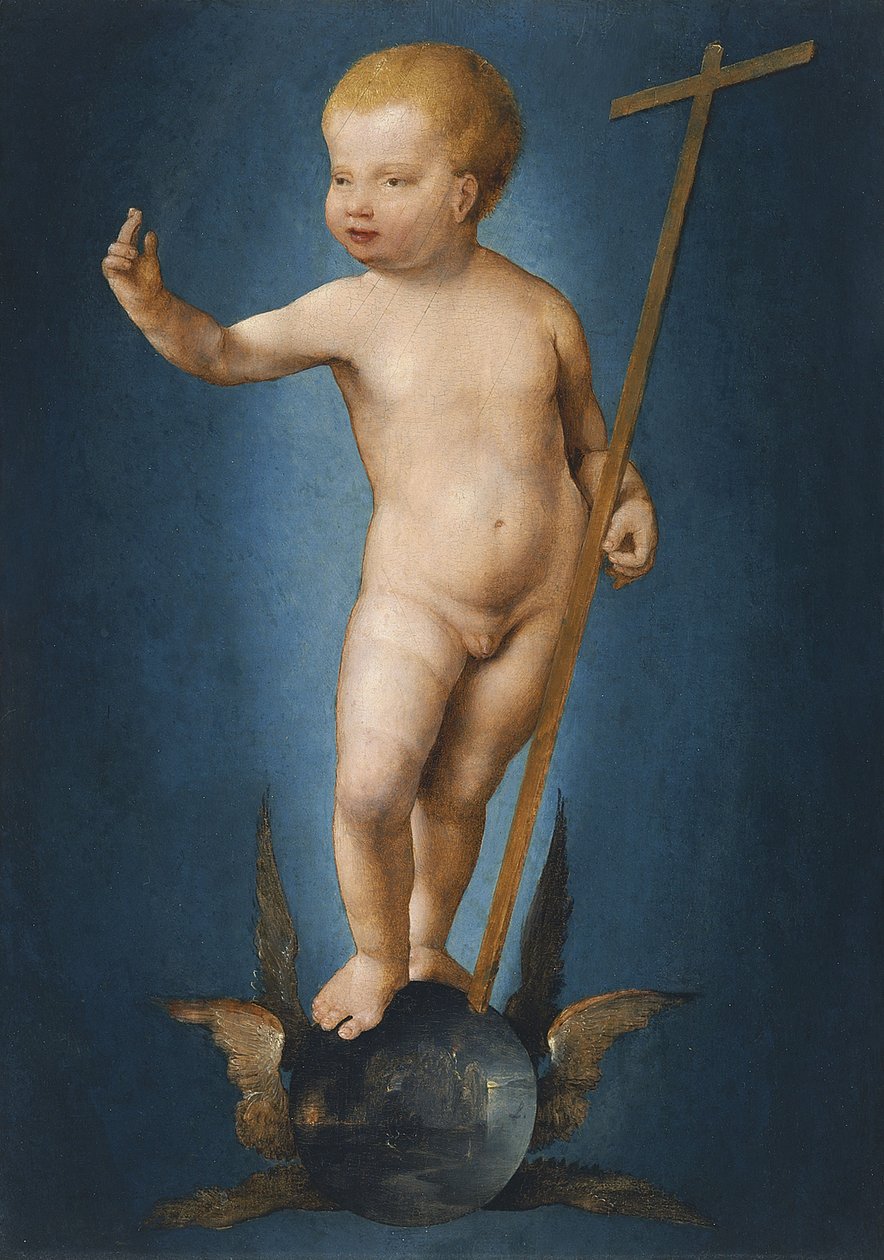The Infant Christ on the Orb of the World, ca 1530 av Joos van Cleve